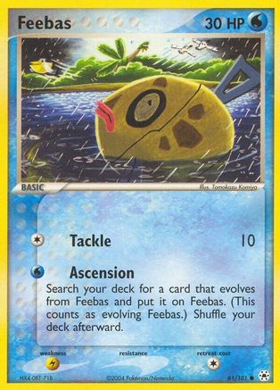 Feebas 061  Hidden Legends - Common