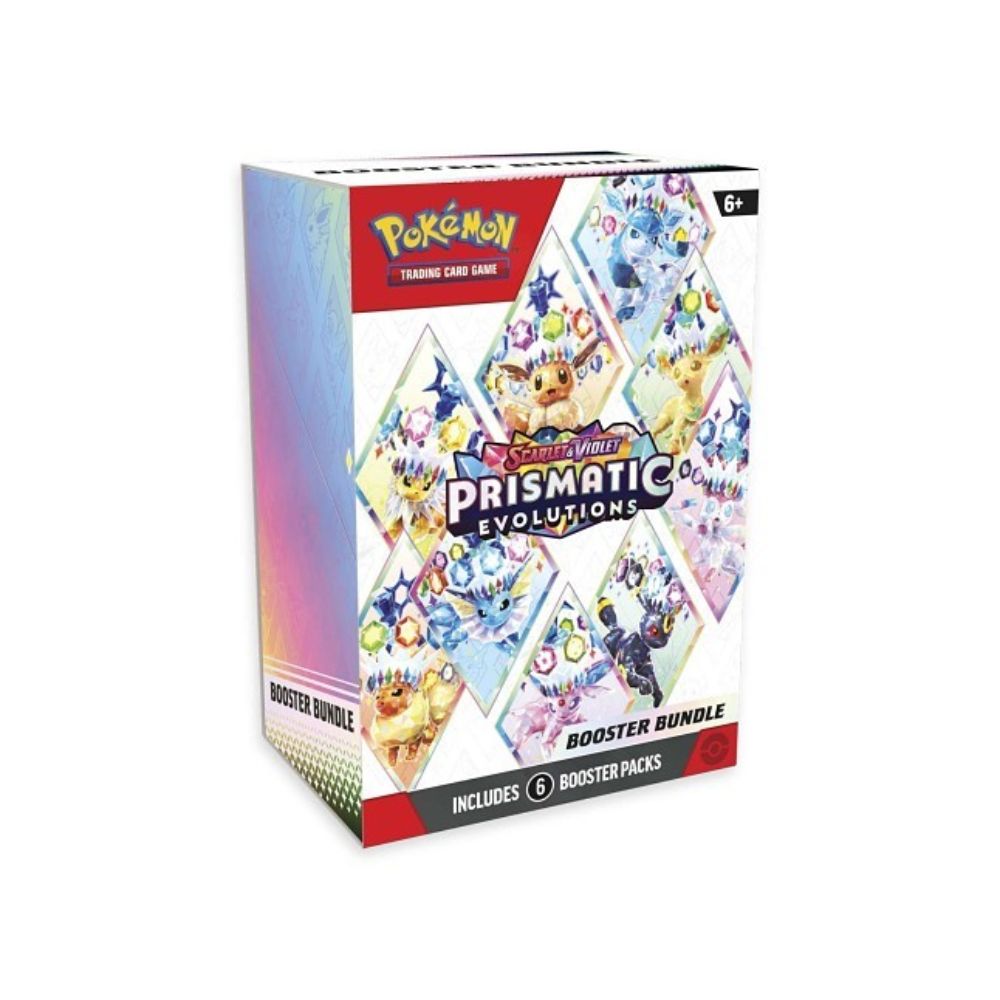 Pokémon Prismatic Evolutions Booster Bundle (6 Packs) image 0