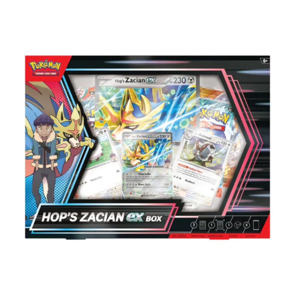 Hop's Zacian EX Box image 0