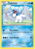 Cubchoo 021  - Reverse Holofoil XY  Furious Fists - Common