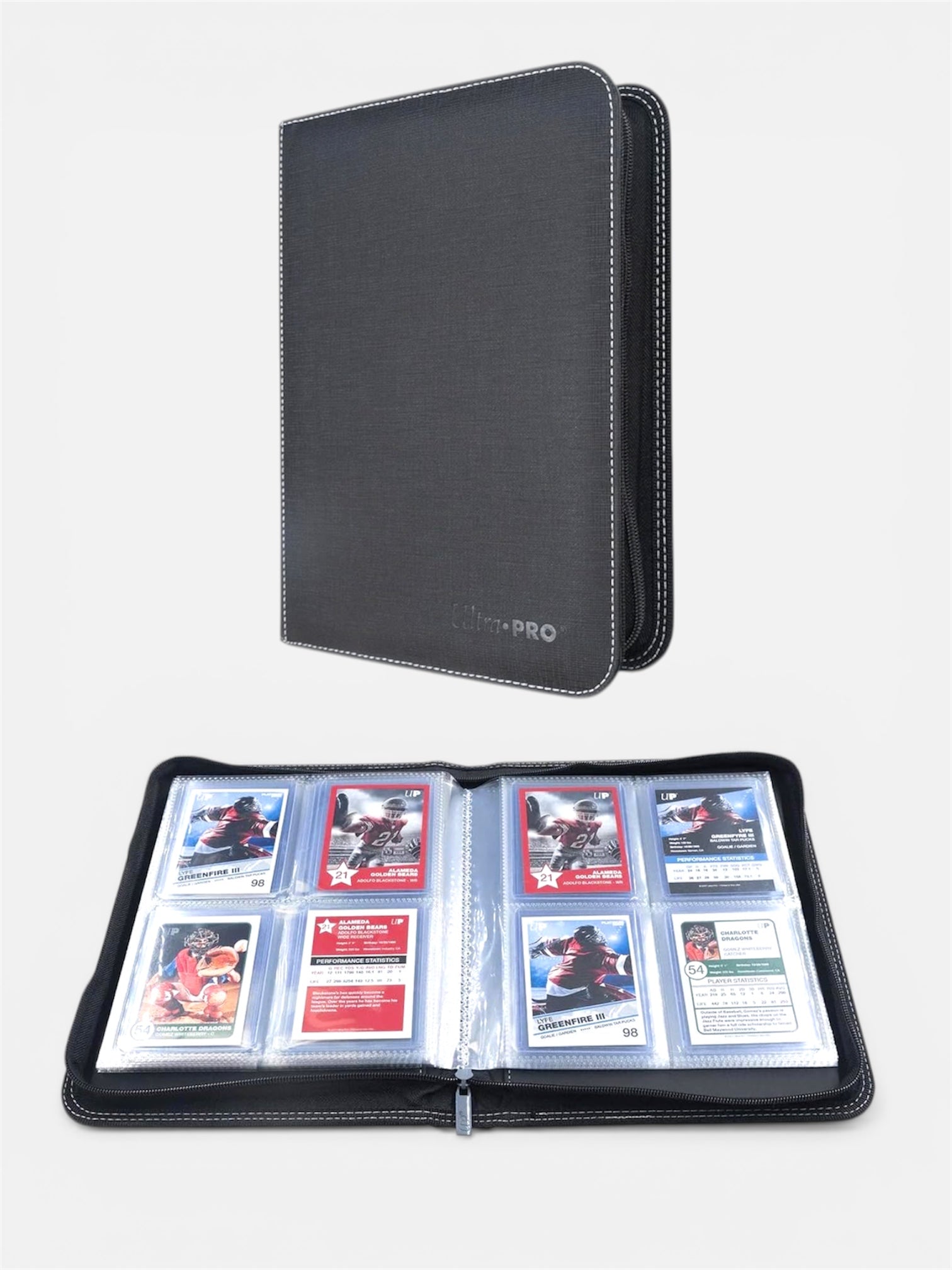 Ultra Pro 4 Pocket Zippered Toploader Pro-Binder