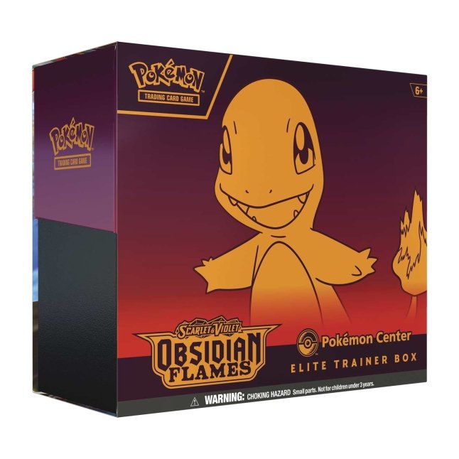 Pokémon Obsidian Flames ETB Pokémon Center Exclusive