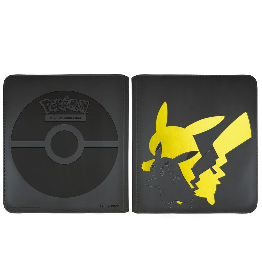 12 Pocket Ultra-Pro Pikachu Zippered Binder