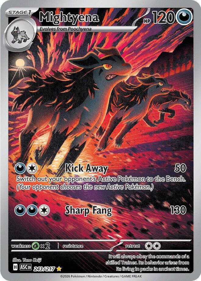 Mightyena - 243/217 - Illustration Rare - Ascended Heroes