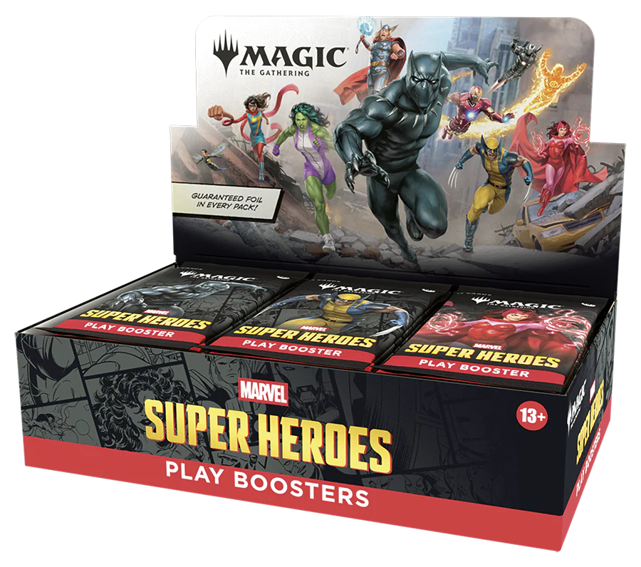 MTG - UNIVERSES BEYOND: MARVEL SUPER HEROES - PLAY BOOSTER BOX