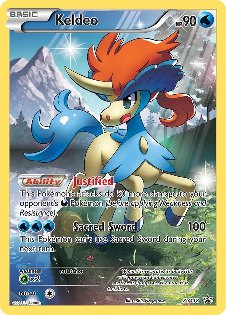 Keldeo - XY118 - Promo