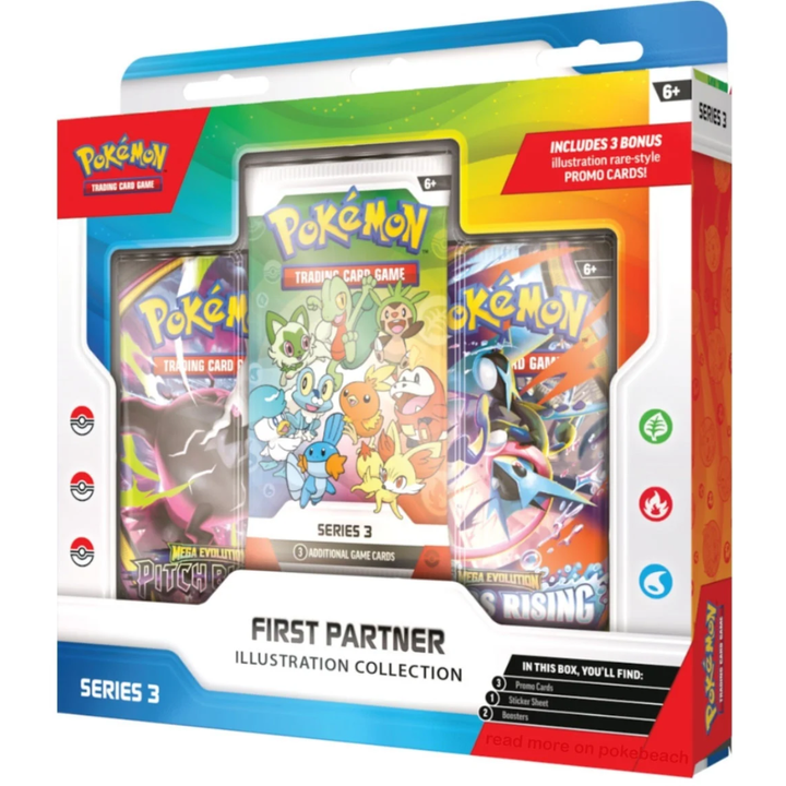 Pokemon First Partner Booster Illustration Collection Series 3