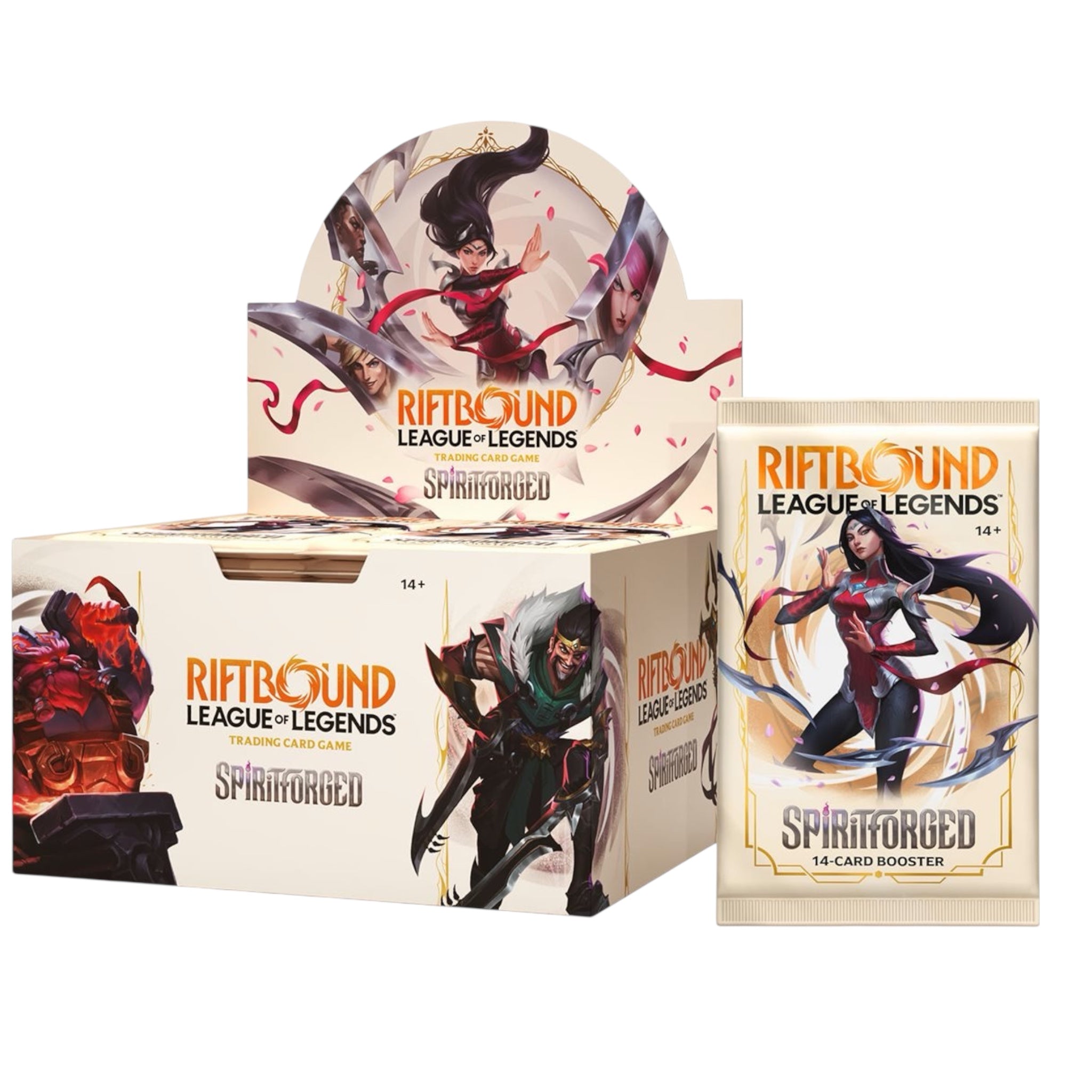 Riftbound League Of Legends Spiritforged Sp Booster Box