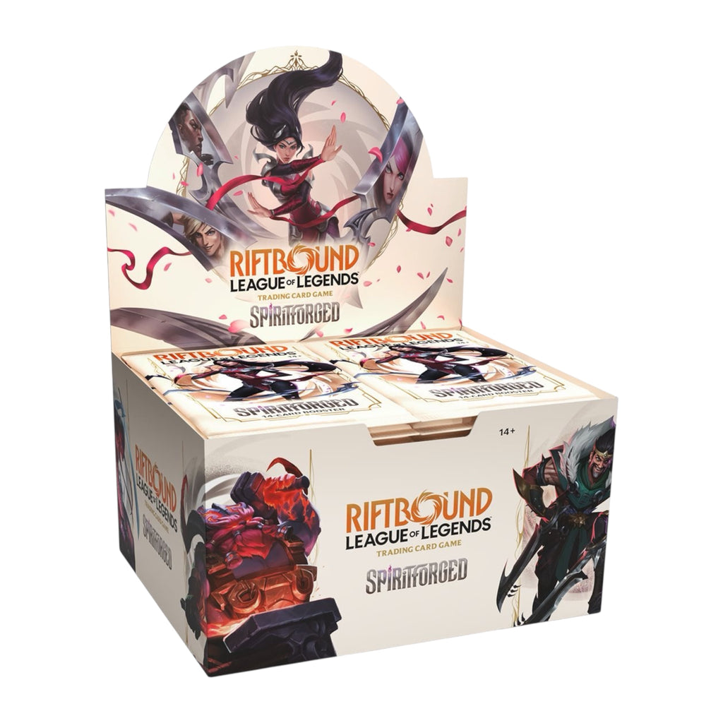 Riftbound League Of Legends Spiritforged Sp Booster Box