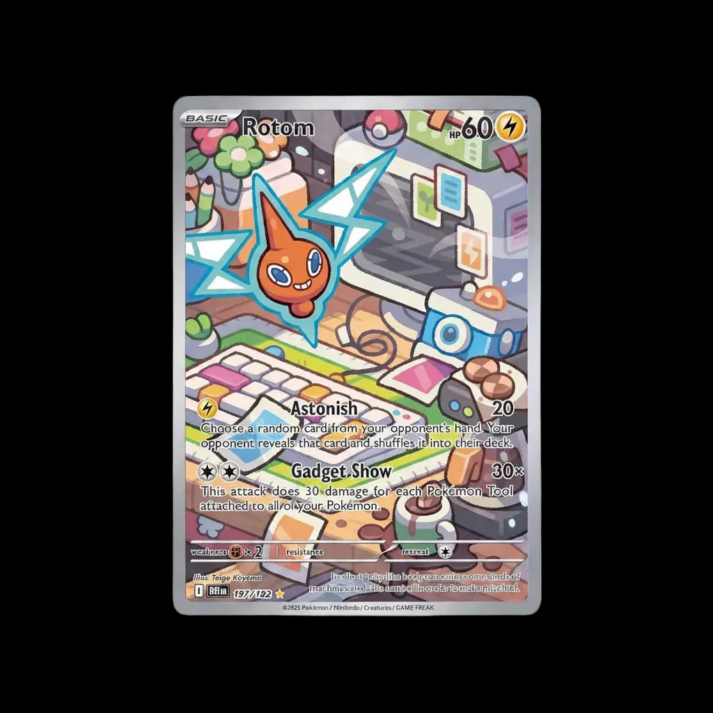 Rotom - 197/182 - Illustration Rare - Destined Rivals