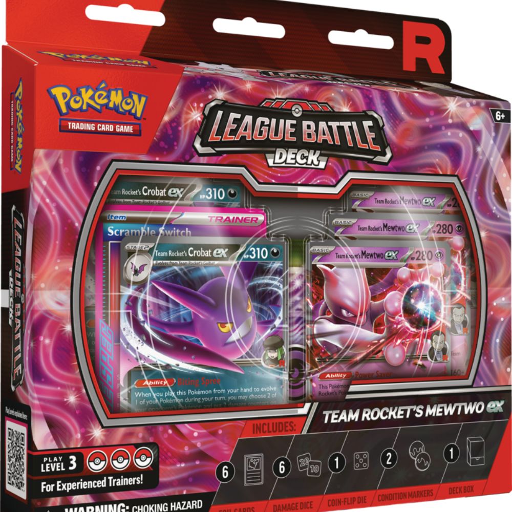 Pokemon Team Rocket’s Mewtwo ex League Battle Deck image 0