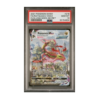 Rayquaza VMAX PSA 10 image 1