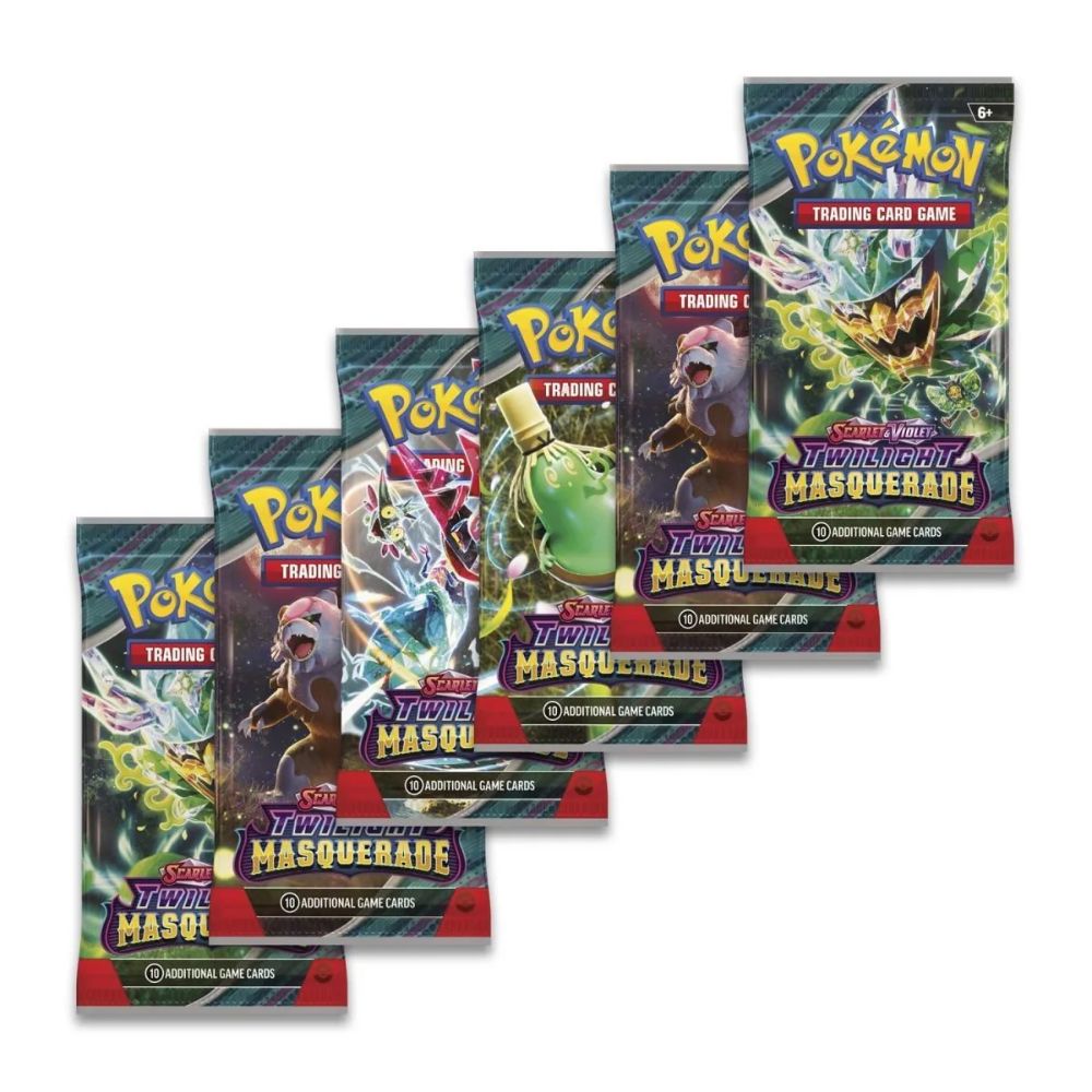 Pokémon Twilight Masqurade Booster Bundle (6 Packs) image 1