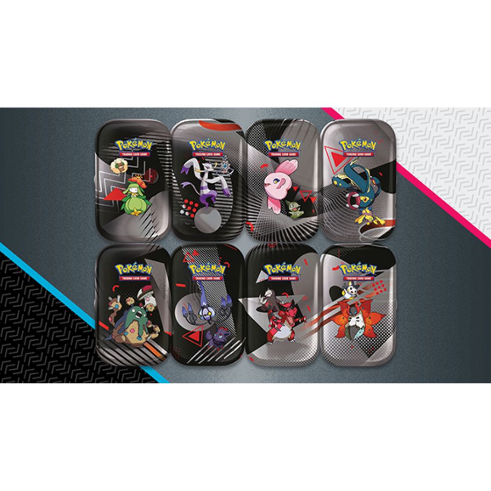 Black Bolt White Flare Mini Tin image 0