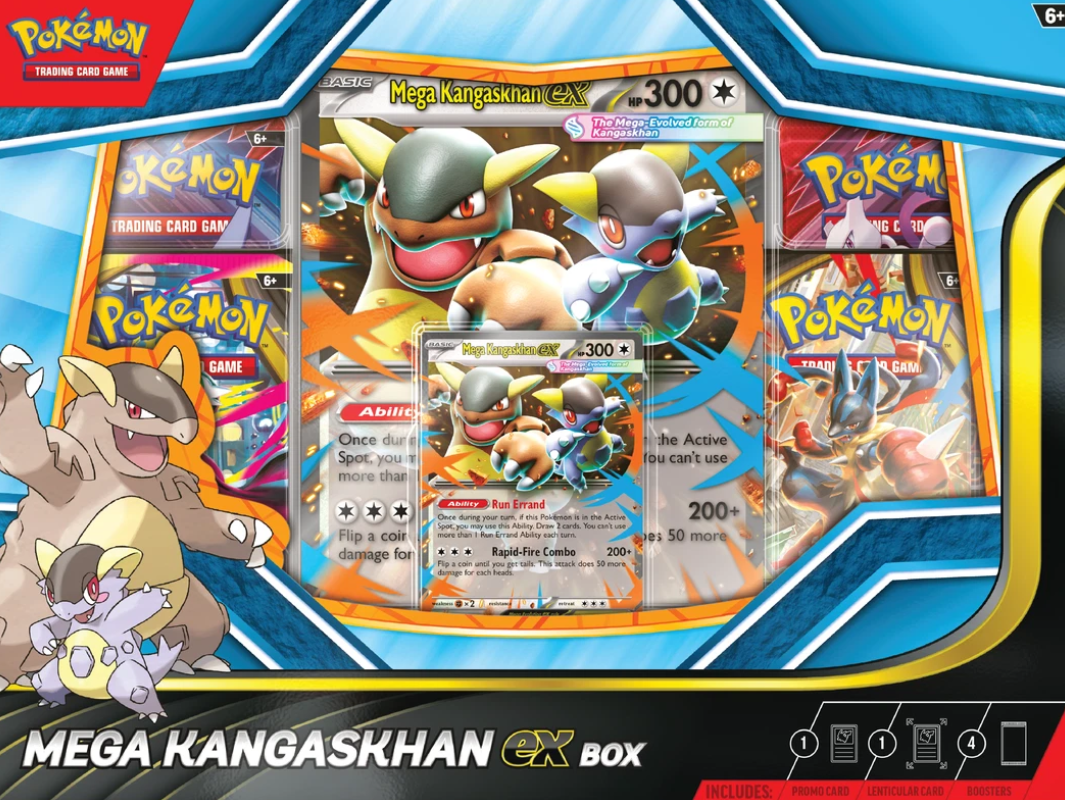 Pokemon Mega Kangaskhan ex Box