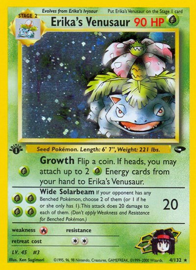 Erika's Venusaur [1st Edition]