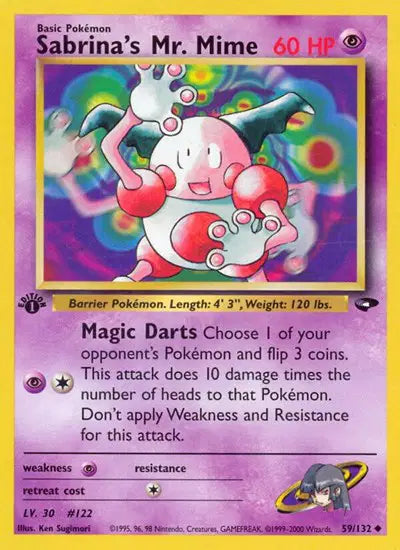 Sabrina's Mr. Mime [1st Edition]