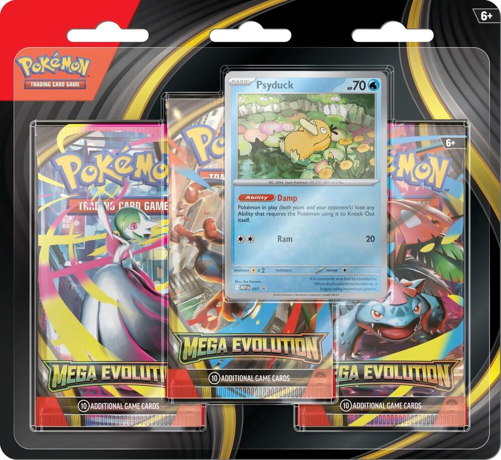 Pokemon Mega Evolutions 3 Pack